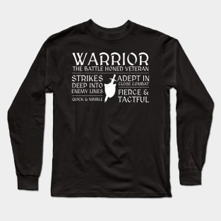Warrior Long Sleeve T-Shirt